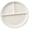 BESPORTBLE Plato Harvard De Cerámica De 10 Pulgadas - Plato Saludable Dividido En Tres Compartimentos - Ideal Para Control De Porciones En Dietas Para Adultos y Perfecto Para Almuerzos
