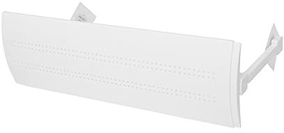 Mobestech Windabweiser für Klimaanlagen Luftdiffusor aus Pp und Pvc mit Lochdesign Installieren Geeignet für Wand und Zentrale Klimaanlagen Schützt vor Direktem Luftstrom