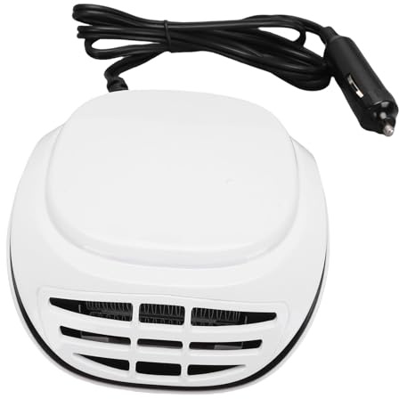 Tnfeeon Réfonce de Voiture avec Chaleur Rapide, Dégivrage électrique 120 W pour Confort de Conduite Hivernale Rapide, Conception Compacte, Stockage Facile et Utilisation