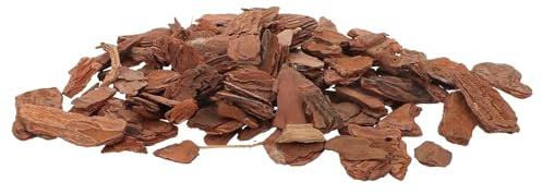 Kichvoe Bark Chips for Reptiles Rustic Natural Pine Bark Tank Bedding Terrarium Decor for Small Pets