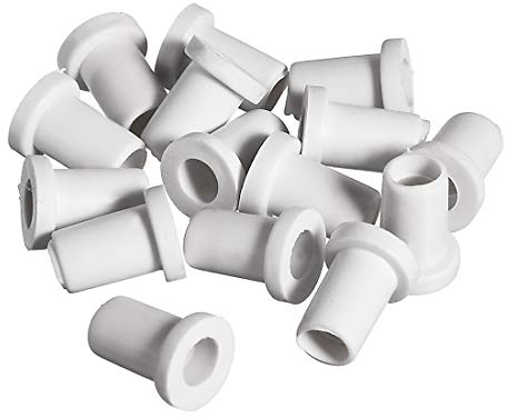 sourcing map 15 Stück PVC Zugentlastung Kabelknickschutz Kabelschutz 5mm Innendurchmesser