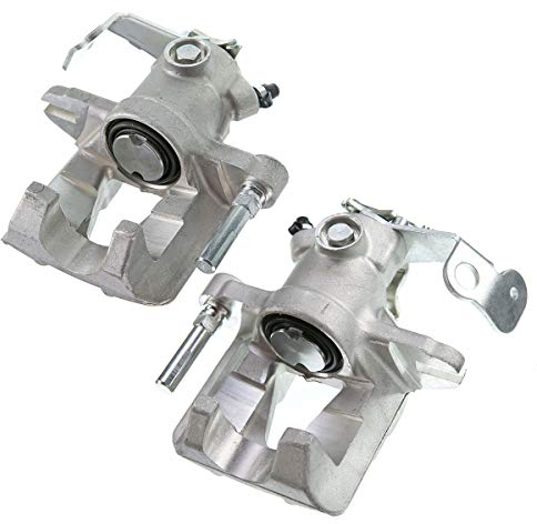 Frankberg 2x Bremssattel Bremszange Hinterachse Aluminiumguss Kompatibel mit Astra G Cabriolet F67 Caravan T98 CC F08/F48 Kasten/Kombi F70 Stufenheck F69 Replace# 9196455