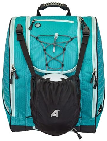 Athalon Everything Ski Boot Bag and Backpack Plus, Teal/Mint, one Size