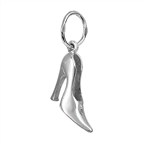 NKlaus Kettenanhänger für Damen 925 Sterlingsilber, Silber; Weiß, 1 Stück