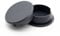 Enkotrade Lot de 12 bouchons de protection anthracite | 36 x 30 | Trou de perçage Ø 30 mm – Capuchons en polyéthylène de qualité supérieure, capuchons en plastique, bouchons d'obturation, capuchons