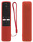 Funda Protectora de Silicona para Xiaomi 2022 Mi TV Stick 4K Box XMRM-M2 Mando a Distancia, Funda Mando para Xiaomi, Antideslizante, A Prueba de Golpes, Lavable (Rojo)