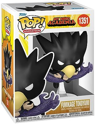 Funko Pop! Animation: MHA - Fumikage Tokoyami and Dark Shadow - (Fallen Angel) - My Hero Academia - Vinyl-Sammelfigur - Geschenkidee - Offizielle Handelswaren - Spielzeug Für Kinder und Erwachsene
