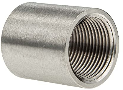 tecuro Muffe - Schweißmuffe Edelstahl V4A (AISI 316), IG 1 1/4 Zoll