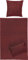 Looks by Wolfgang Joop Bettwäsche Melange-Flanell Bordeaux Größe 1x 155x220 cm + 1x 40x80 cm