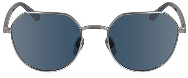 Calvin Klein Unisex Ck23125s Sonnenbrille, Mattes helles Gunmetal, One Size