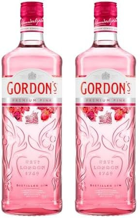 Gordon’s Premium Pink Distilled Gin - 700 ml (Confezione da 2)