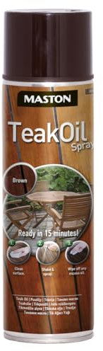Maston Spray Teak Oil Brown 500ml