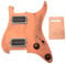 Toyvian Schlagbretter Jazz-bass-schlagbrett Gitarren Pick Guards Tonabnehmer -schlagbrett Pickguards -schlagbrett Gitarren-schlagbrett Erdfarben Lipgloss