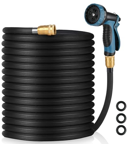 Tubo da Giardino Acqua Flessibile Estensibile 30m, Tubo Acqua Giardino, Tubo Estensibile da Giardino, 10 Funzioni di Spruzzo Tubo Acqua, Adatto per Autolavaggio, Giardino, Prato, Bagni Animali