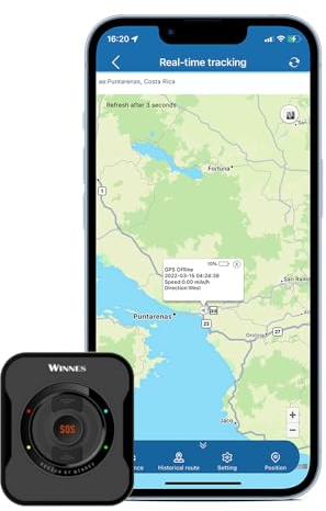 TKMARS 4G Mini Localizador GPS para Coche Sin Suscripción Mini Rastreador GPS Seguimiento en Tiempo Real con Parte Trasera Magnética y Clip Mini GPS Localizador para Vehículos,Niños,Maleta