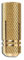 Set 10 pz Ancoraggi a Goccia in Ottone M 12 x 38 mm Manicotto per Bulloni, Tasselli a Muro di Espansione, Ancoraggio per Cemento Muratura