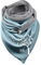 Schal Schwarz Cabrio Kopfbedeckung Damen Schal Super weicher, luxuriöser Unisex-Winterschal für Männer und Frauen mit Baumdruck Schal Schwarz Damen Winter Schal GrüN Damen (F, One Size)
