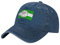 Damen Herren Denim Hut Conway AR Flagge Angeln Hüte Baumwolle Distressed Basecap Verstellbar Cotton Cap Für Sport Draussen Reisen