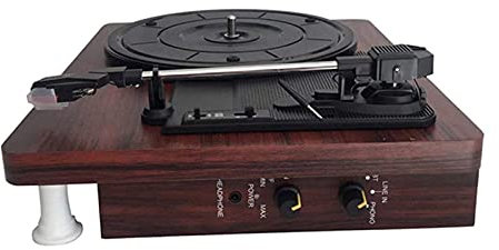 ASumPio Record Players Retro, am fm Radio 33, 45, 78 RPM Record Player Built-in Speakers Antique Bluetooth Gramophone Turntable D,