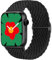 Ynitec Geflochtenes Loop Armband Kompatibel mit Apple Watch 40mm 41mm 38mm 42mm (Series 10), Elastisches Nylon Stoff Armbänder Damen Herren-Sport Band für iWatch 10 9 8 7 6 5 4 3 2 1 SE, Schwarz