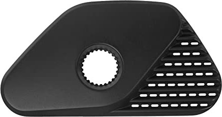 BOBIKE 8015300356 - Fußrastenplatten Paar für Junior Fahrradkindersitz Hinten Gepäckträger, Schwarz