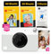 KODAK Printomatic Sofortbildkamera – 75 Blatt Paket – 5MP – Zink 2x3 Fotos – Tragbar – Grau