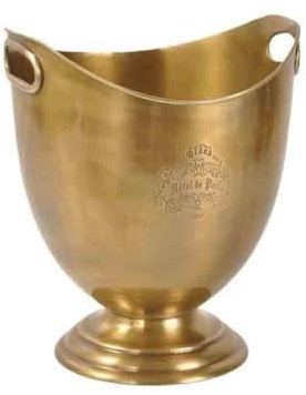 GLigeT Eiseimer Kupfer-Eiskübel, Weinkühlbecken, klassisches Bar-Wein-Set, dekorative Objekte, Ornament, großer EIS-Pellet-Eimer Eiswürfelkühler(Groß)