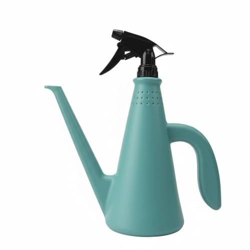 predolo Annaffiatoio con Spruzzatore Leggero Spruzzino e Innaffiatoio 2 in 1 Plastica Robusta Bottiglia Spray per Irrigazione per Ufficio, color to 1