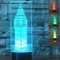 Jinson well 3D big ben modus Lampe optische Illusion Nachtlicht, 7 Farbwechsel Touch Switch Tisch Schreibtisch Dekoration Lampen perfekte ABS Base USB Kabel kreatives Spielzeug