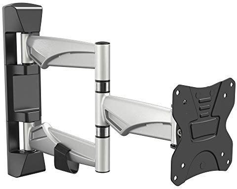 RICOO Monitor Mount Tilt Swivel approx 15-32 Inch for LED LCD OLED Curved Flatscreens S3211 TV Wall Bracket Universal for VESA 75x75 100x100