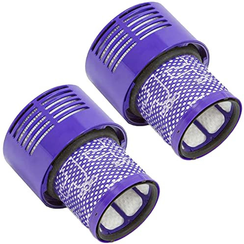 SPARES2GO Washable Filter Unit for Dyson V10 SV12 Cyclone Animal Absolute Total Clean Vacuum Cleaner (Pack of 2)