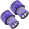 SPARES2GO Washable Filter Unit for Dyson V10 SV12 Cyclone Animal Absolute Total Clean Vacuum Cleaner (Pack of 2)