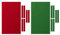 TOPWA Professionelle Billardtischdecke 9 Fuß Billardtisch Filz 6 Filzstreifen Zubehör Billard Snooker Tuch Filz (rot)