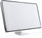 kwmobile Schutzhülle kompatibel mit 24-26 Monitor - Hülle PC Bildschirm - Computer Cover Case - Weiß