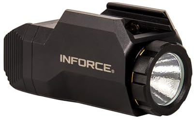 Inforce WILD1 Pistol Mounted Light 500 Lumens White Light, Black Body