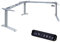 Albatros höhenverstellbares Eckschreibtisch Tischgestell elektrisch | LIFT L7 Silber | Gestell, Tischbeine, Tischfüße aus Metall | Display | belastbar bis 120Kg | Winkel stufenlos verstellbar 90°-180°