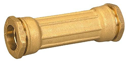 Raccord PE laiton manchon de réparation diam 25 longueur 9cm