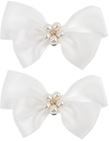 Holibanna Schleife Knoten Kristall Schuhe Clips Strass Perlen Schuhanhänger Schnürsenkel Clips DIY Dekorative Schuhclips Schuhzubehör für Turnschuhe Und Freizeit