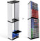 Septpenta Double Tier Game Cartridge Storage Rack for PS5, Stores 36 Game Discs, Space Saving, Perfect for Office Use, Compact Size