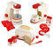 Coo11 Wooden Coffee Machine, Mixer & Bread Maker – Pretend Play Kitchen Set for Kids, Durable Wooden Toy for Toddler Boys & Girls, Montessori Playset for Role Play & Learning