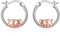 Schwein Creolen für Damen 925 Sterling Silber Tier Schwein Ohrringe Schmuck Geschenke für Mädchen (Schwein)