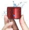 Ewa Con Custodia da Viaggio, A106 Mini Altoparlante Bluetooth Portatile Cassa waterproof all'Acqua IP67 Riproduzione di 12 Ore Speaker con Bassi Potenti per Doccia, Interni e all'Aperto (Rosso)