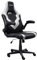Trust GXT 703W Riye Sedia da Gioco Nero/Bianco