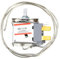Thermostat de Réfrigérateur à 2 Broches Contrôleur de Température pour Réfrigérateur-congélateur Régulateur de Température Compatible avec WKF-27R WPF-22G Thermostat de Réfrigérateur