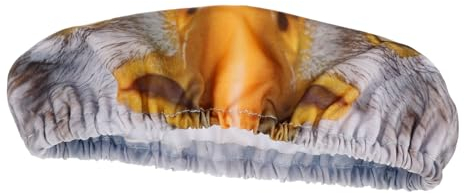 Milisten Skibrillen-Schutzhülle: Schutzbrillenhülle mit Anti-Rutsch-Überzug, Polyurethanfaser, Schwarz, Weiß, Modern mit Dekor, Halbhart, Skibrillen-Schutzhülle, Goggles Case