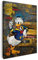 Artmazing | Donald Auto Bild bunt | S-Art Bilder | Donald Auto Bilder Modern | Leinwandbilder XXL Wohnzimmer | Wandbild Donald Auto Deko XXL | Bild Leinwand XXL | buntes Poster für Wand
