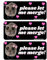 Auto-Aufkleber mit Aufschrift Sad Hamster, lustiger Hamster, große Augen, selbstklebend, abnehmbar, lustiger Autoaufkleber für Autos, Computer, LKWs, SUV