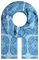 Majea Damen Halstuch Tuch Kopftuch Schal Damen-Schal Stola (880032) (blau 6)