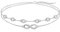 Cosie Lily Infinity Armband Damen Geburtsstein 925er Sterlingsilber Unendlichkeitszeichen Doppelherz Armband Schmuck 925er Silber GeburtstagsGeschenk für Frauen Freundin Mutter