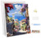 MEIYUDA Pintar por Numeros Adultos con Marco Paisaje Urbano, DIY Pintura por Numeros Kit Manualidades Mar, Cuadros por Numeros Pigmento Acrílico, Decoración para el Hogar Regalo de pared 30x40cm